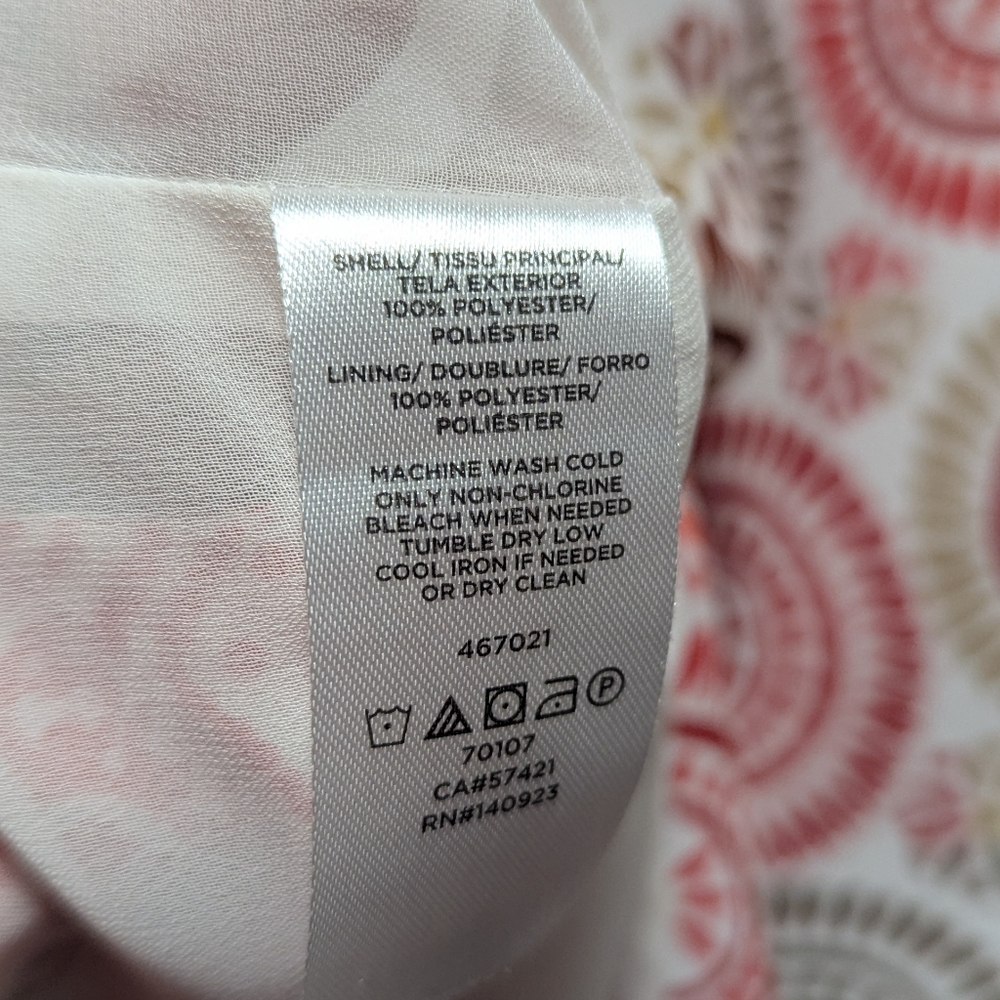 Loft Multicolor Patterned Tank Top - image 6